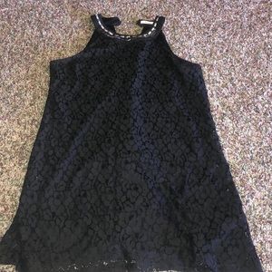 Black Flower Dress